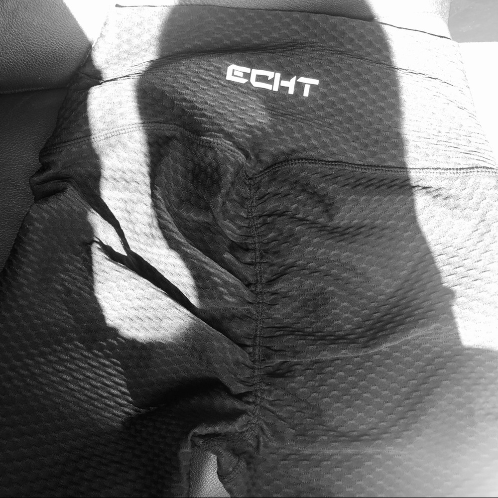 ECHT SCRUNCH WEAVE LEGGINGS
